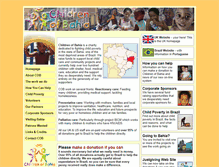 Tablet Screenshot of childrenofbahia.com